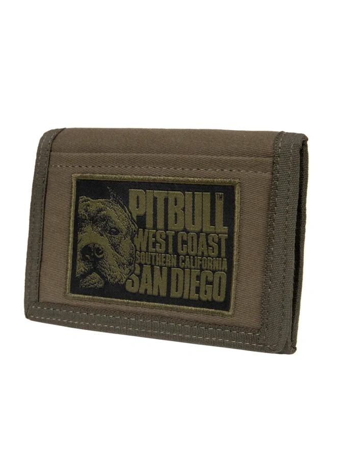 Portfel parciany Pitbull Blood Dog zielony