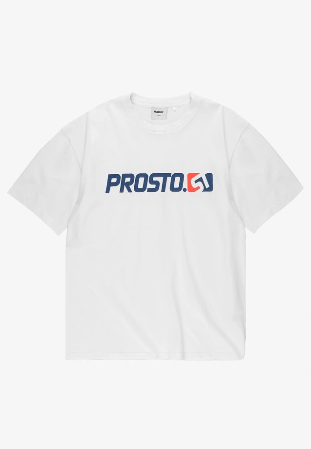 Koszulka męska t-shirt Prosto ST biała