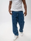 Spodnie męskie Jeans Baggy Jigga Wear Mini Laser niebieskie