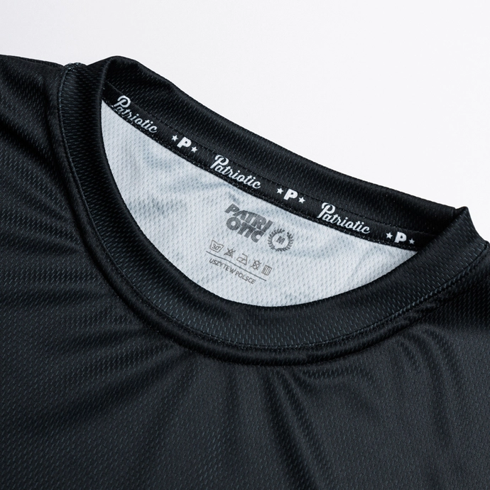 Koszulka męska T-shirt Patriotic Collage Tag niebiesko/czarna