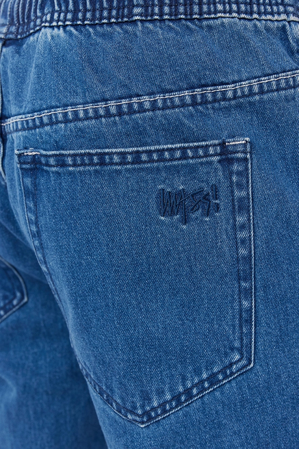 Spodnie męskie Jogger Jeans Mass Denim Signature 2.0 '25 niebieskie