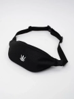 Saszetka nerka Jigga Wear Crown czarna