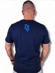 Koszulka męska T-shirt Ciemna Strefa Ręka Rękę Myje granatowa
