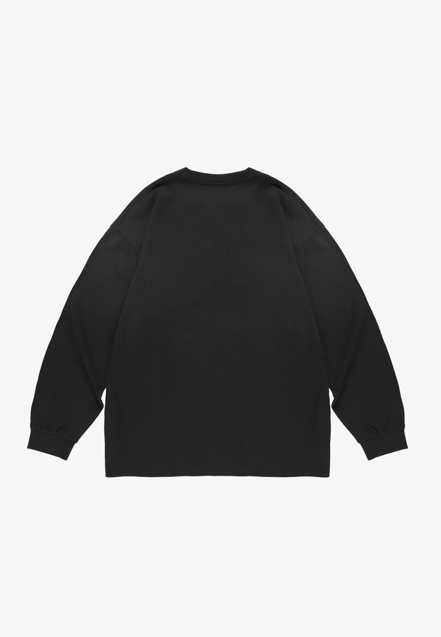 Koszulka longsleeve męski Prosto Splash Shield czarna