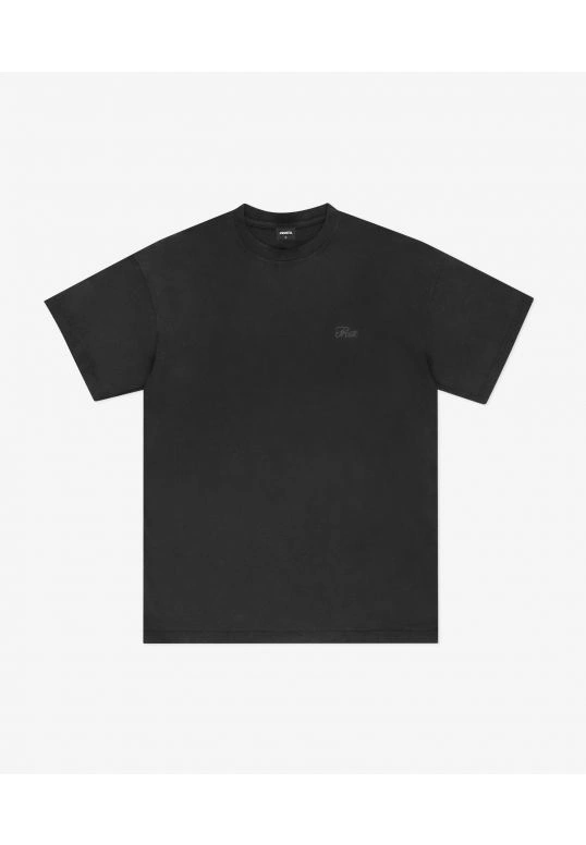 Koszulka męska t-shirt oversize Prosto Hex grafitowa czarna