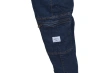 Spodnie jogger jeans Elade Classic Cargo dark blue denim