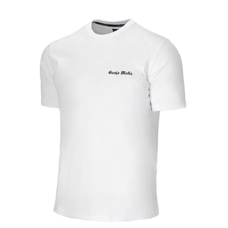 Koszulka męska T-shirt Ganja Mafia Gothic Big biały