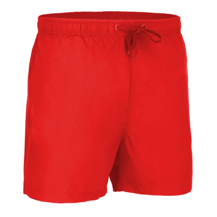 Spodenki męskie kąpielowe Chada Proceder Kastet Logo czerwone