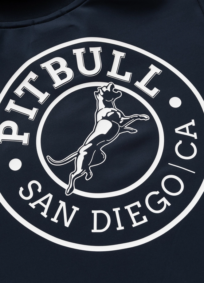 Komplet męski dresowy Pit Bull San Diego CA granatowy
