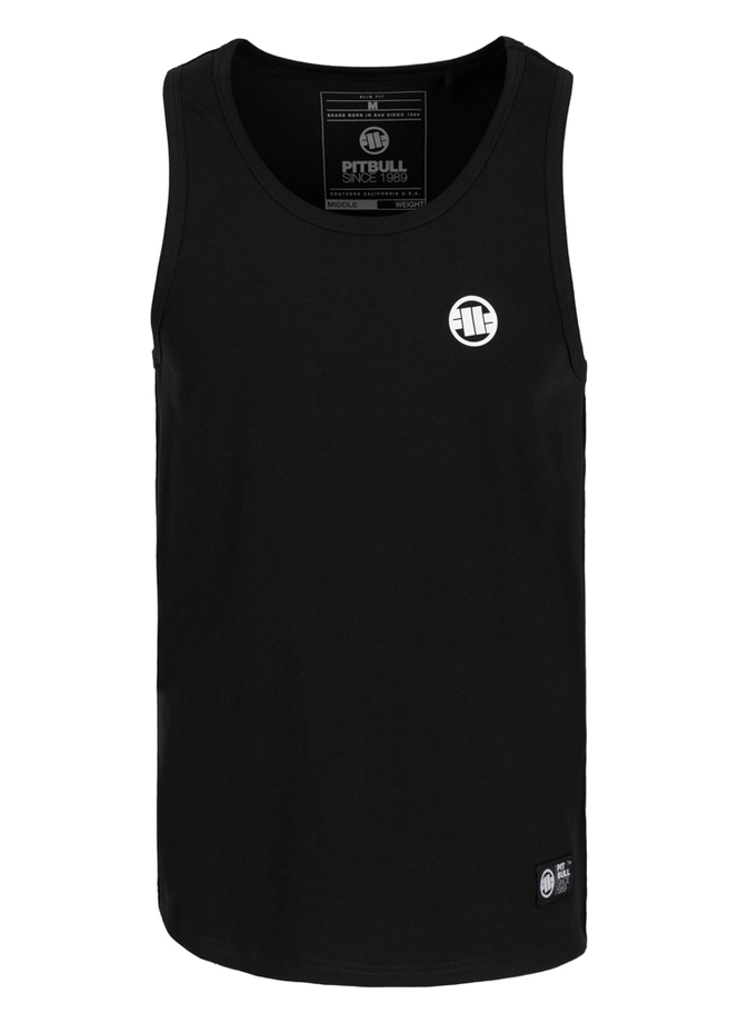 Koszulka męska tank top Pitbull Small Logo czarna