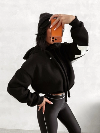 Bluza damska z kapturem Olavoga Vinta czarna