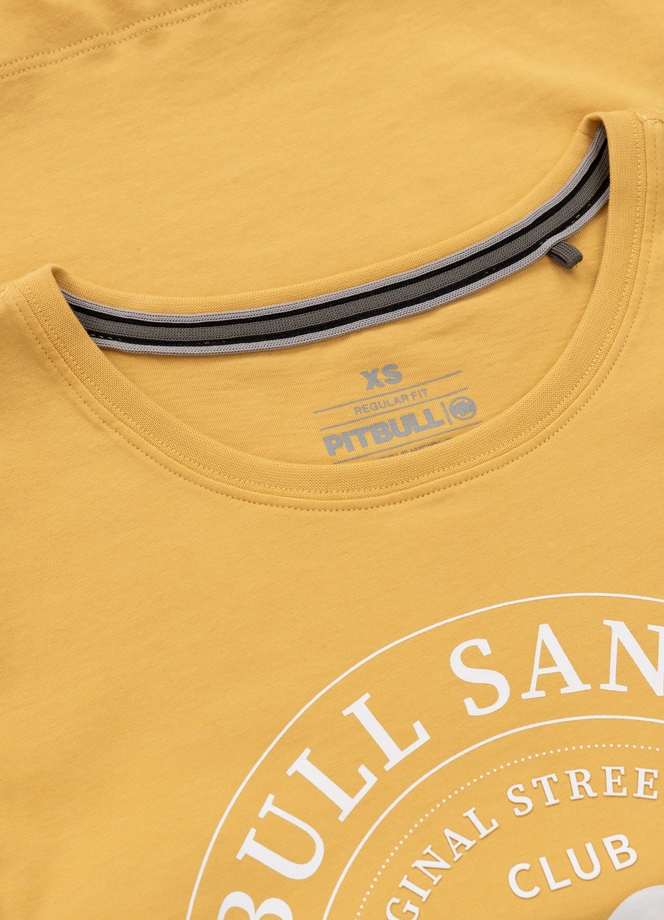 Koszulka t-shirt damska Pit Bull Pitbull Heartie żółta