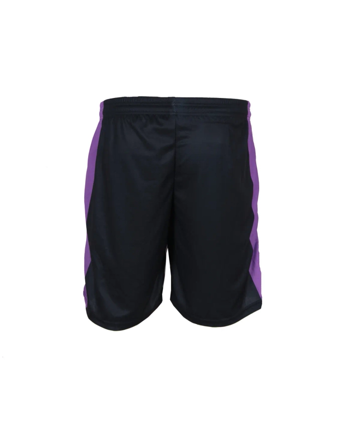 Spodenki męskie szorty Patriotic Collage Tag fioletowo/czarne