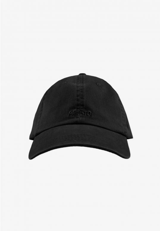 Czapka z daszkiem Prosto Onyx czarna