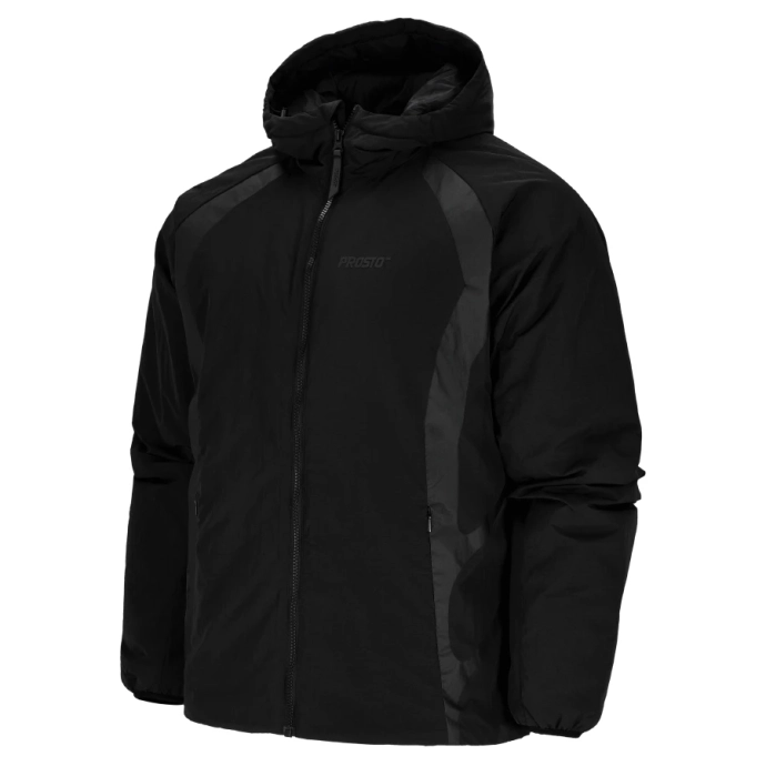 Kurtka męska przejściowa Prosto Contrast czarna