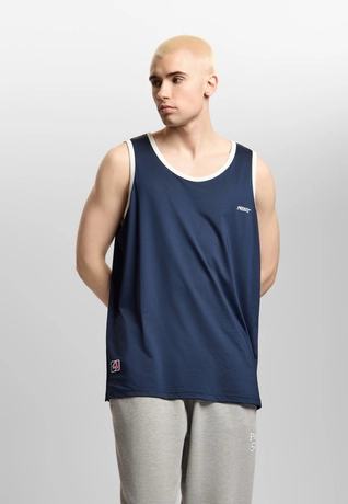 Koszulka męska Tank Top Prosto ST granatowa