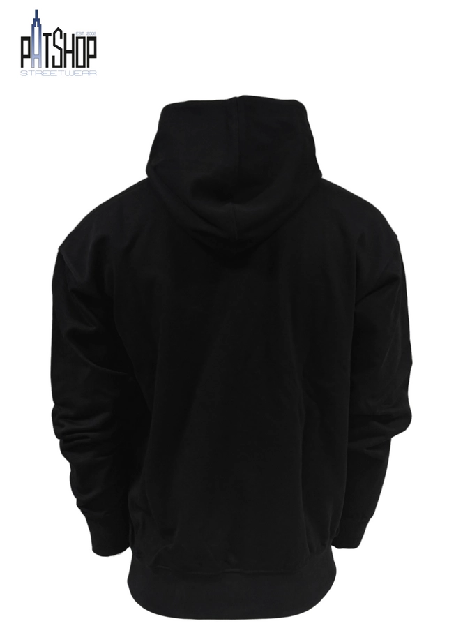 Bluza męska z kapturem oversize Prosto Box czarna