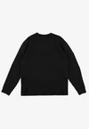 Koszulka longsleeve męski Prosto Crest czarna