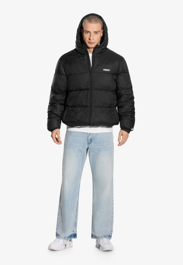 Spodnie męskie Jeans Baggy Prosto Shield niebieskie