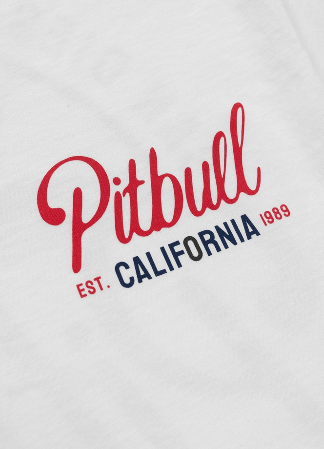 Koszulka męska T-Shirt Pit Bull Pitbull San Diego Born biała