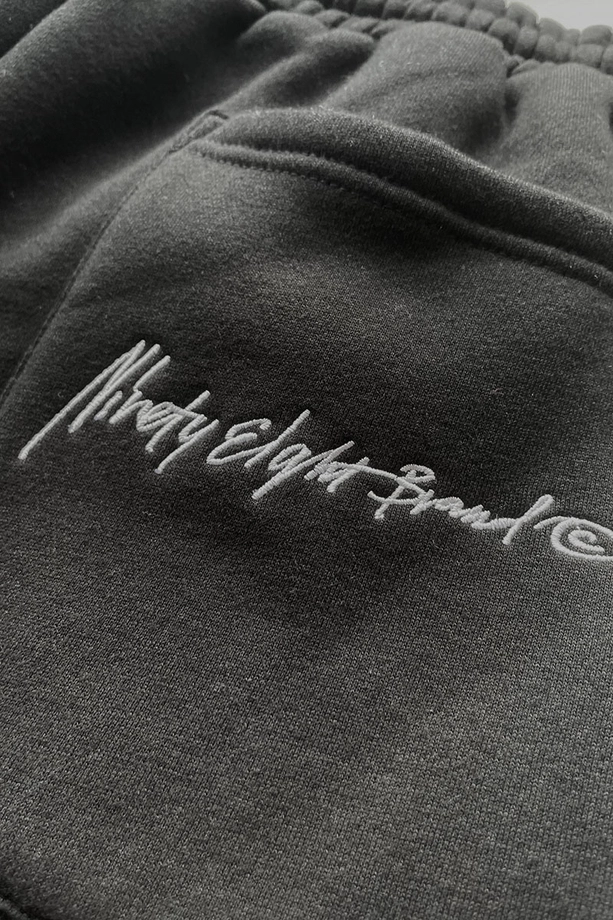 Spodnie dresowe męskie Baggy Mass DNM Authentic czarne