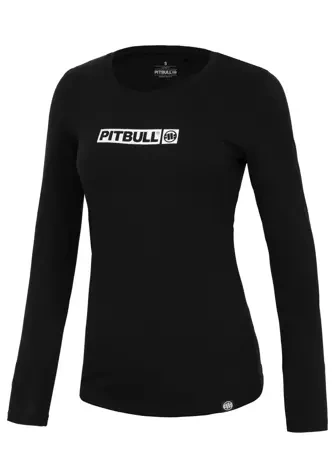 Koszulka longsleeve damski Pit Bull Hilltop Pitbull czarna