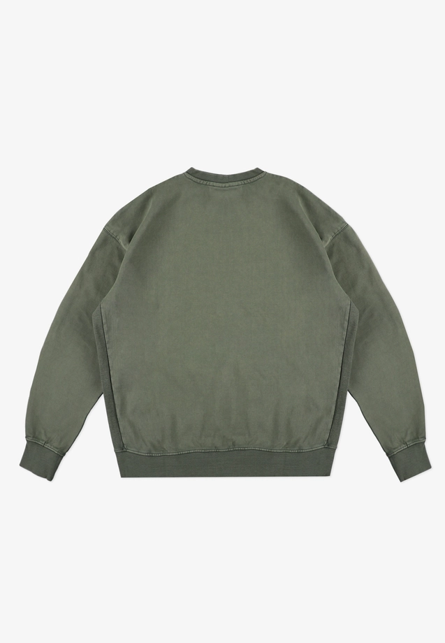 Bluza męska oversize Prosto Sheriff crewneck zielona