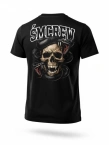Koszulka męska t-shirt Środowisko Miejskie Skull czarna