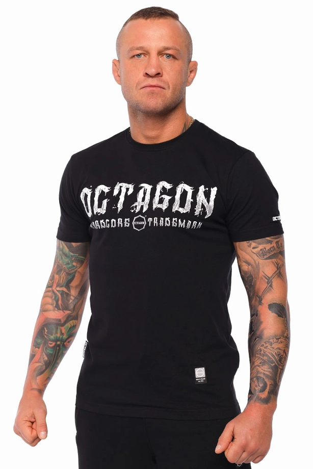 Koszulka męska T-shirt Octagon Joker czarna