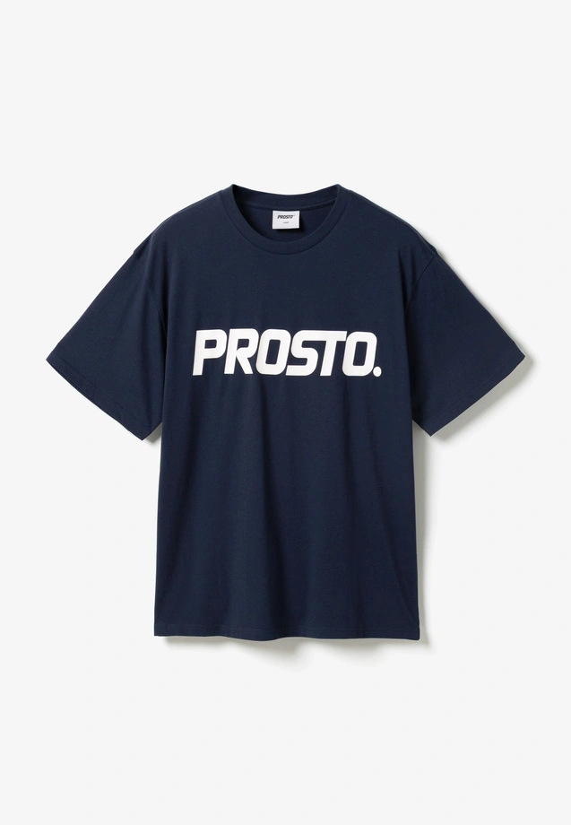 Koszulka męska t-shirt Prosto Biglog granatowa