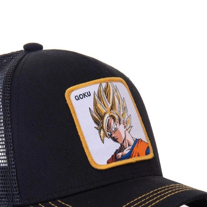 Czapka z daszkiem Capslab Dragon Ball Goku czarna
