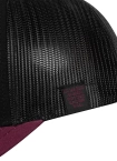 Czapka z daszkiem Snapback Trucker Pit Bull Pitbull San Diego CA czarno/bordowa