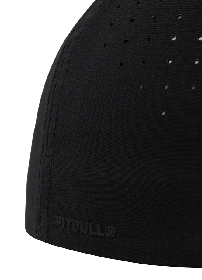 Czapka z daszkiem Full Cap Pit Bull Tech Logo czarna