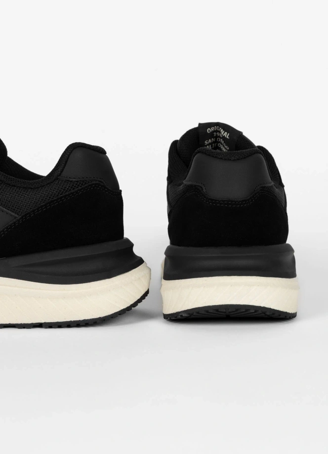 Buty sportowe sneakersy męskie Pit Bull Encino czarne