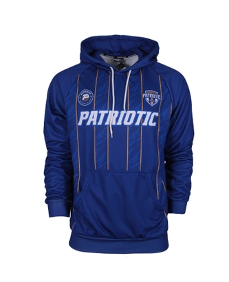 Bluza męska z kapturem Patriotic La Football hoodie granatowa