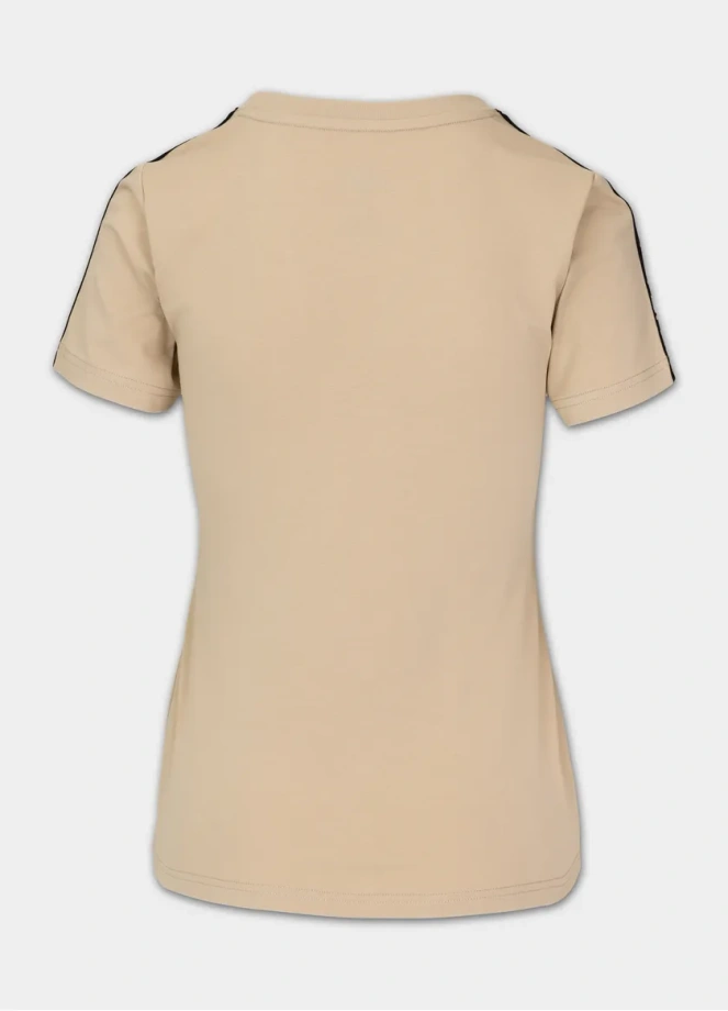 Koszulka damska T-shirt Pit Bull Tape Nugget beżowa