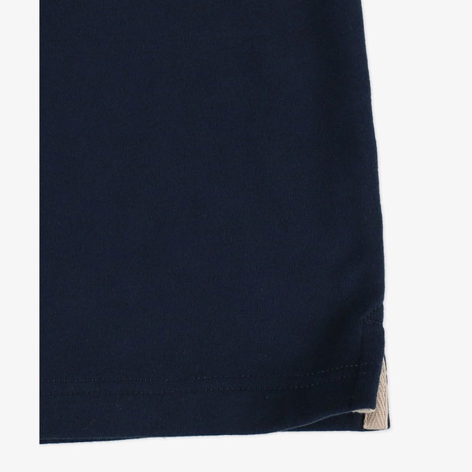 Koszulka longsleeve dziecięcy Polo Prosto Kids Ancymon granatowa