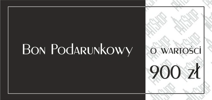 Karta Podarunkowa Bon Prezentowy 900 zł