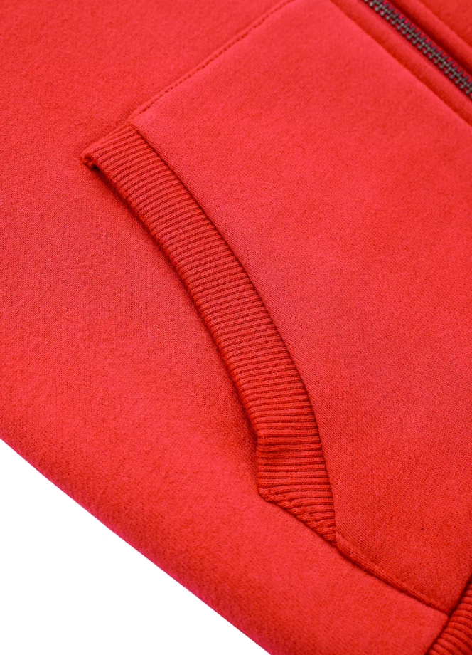 Bluza dziecięca Pit Bull Hilltop Hooded Pitbull czerwona