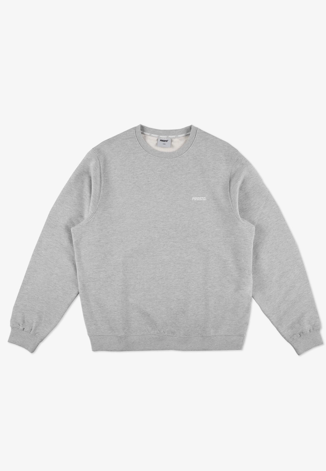 Bluza męska Prosto Infinity Logo crewneck szara