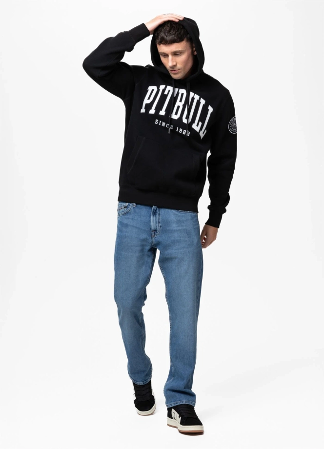 Bluza męska z kapturem Pit Bull Norton czarna