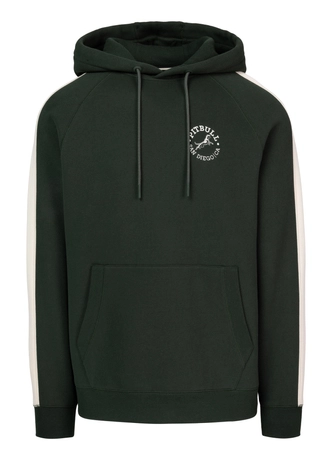 Bluza męska z kapturem Pit Bull San Diego CA ciemno zielona
