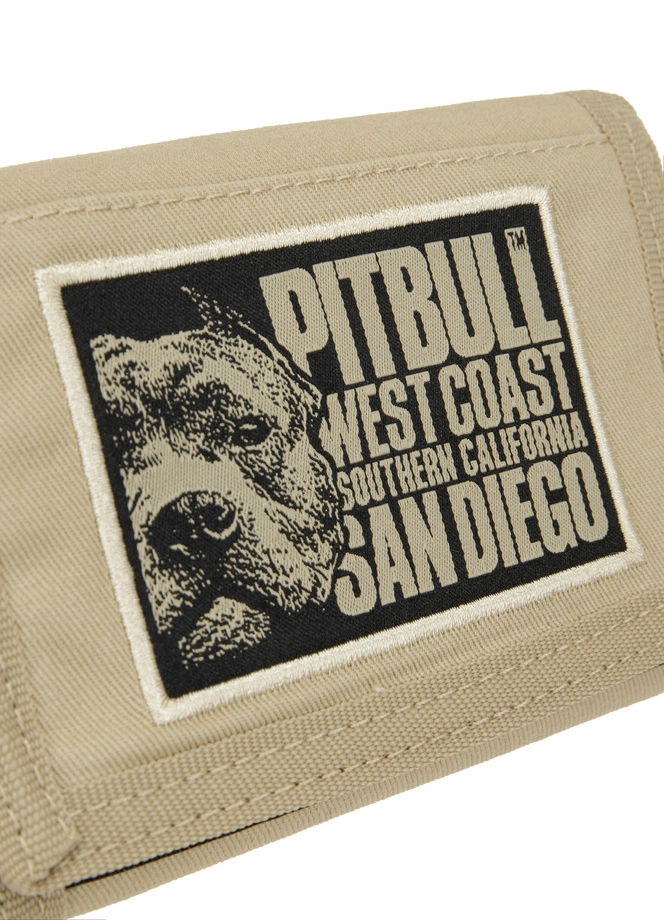 Portfel parciany Pit Bull Blood Dog beżowy