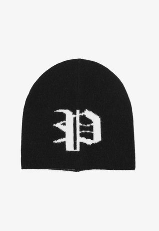 Czapka zimowa Prosto Identity czarna