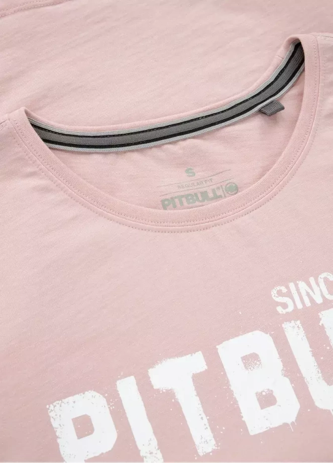 Koszulka t-shirt damski Pitbull Pit Bull Grafitti różowa