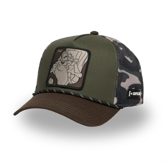 Czapka z daszkiem Capslab Looney Tunes Taz camo