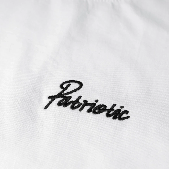 Koszulka męska T-shirt oversize Patriotic College Keep It biała