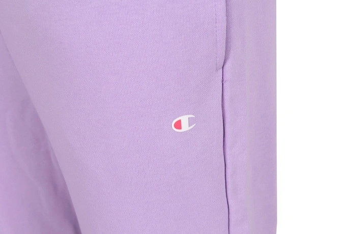 Spodnie dresowe męskie Champion Elastic Pants fioletowe