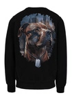 Bluza męska bez kaptura Pit Bull Hero czarna
