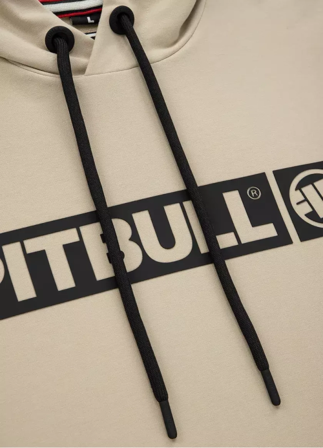 Bluza męska Pitbull Brighton Pit Bull hooded beżowa